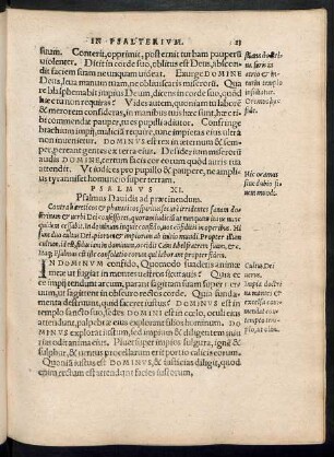 Psalmus XI. - Psalmus XX.