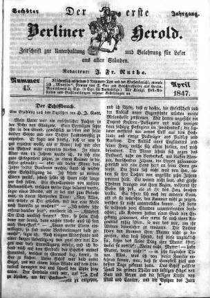 Nummer 45, April 1847