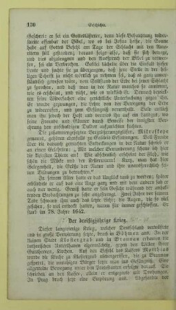 Der dreißigjährige Krieg