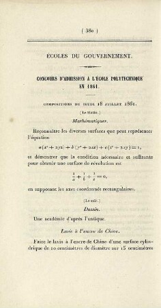 Écoles du gouvernement.
