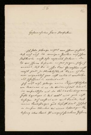 Nr. 16: Brief von Jakob Freudenthal an Paul de Lagarde, Breslau, 20.2.1877