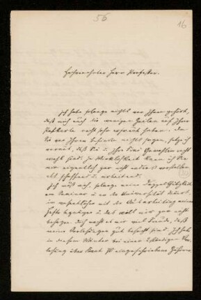 Nr. 16: Brief von Jakob Freudenthal an Paul de Lagarde, Breslau, 20.2.1877