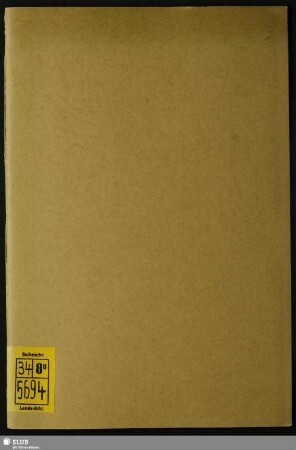 Bücherverzeichnis des Vereins für Chemnitzer Geschichte