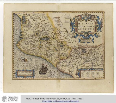 Hispaniae Novae Nova Descriptio