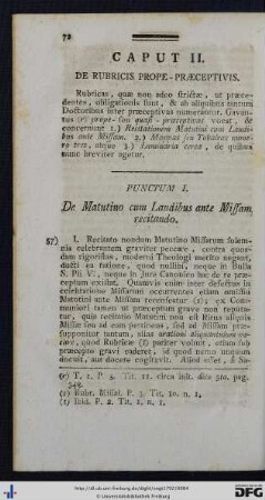 Caput II. De Rubricis Prope-Praeceptivis.