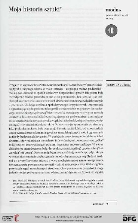 15: Moja historia sztuki