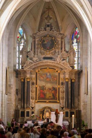 Frankreich. Haute Normandie. Seine Maritime. Montivilliers. Eglise Saint Sauveur