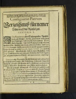 Consignatio Patrum