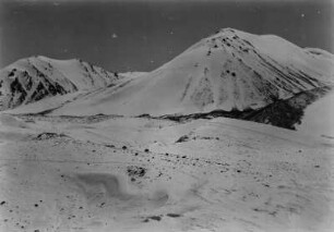 Gletscher : Ein Gletscher im Tian Shan Hochgebirge