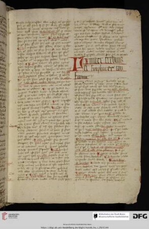 Conradus de Soltau, Lectura super c. Firmiter credimus (X.1.1.1)