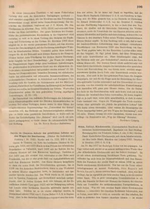 106-107 [Rezension] Sohm, Rudolph, Kirchenrecht
