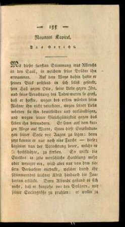 Neuntes Kapitel. Das Gericht