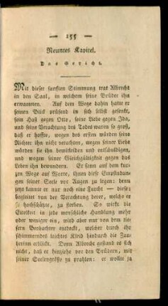 Neuntes Kapitel. Das Gericht