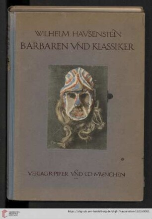 Barbaren und Klassiker : ein Buch von der Bildnerei exotischer Völker