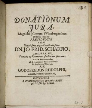 Donationum Iura