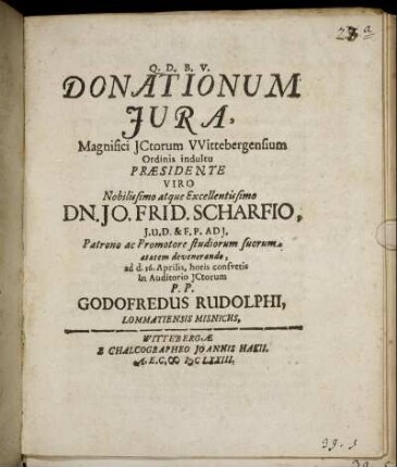 Donationum Iura