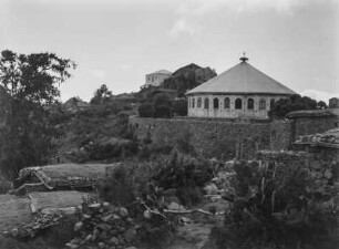 Klosterkirche : Kirchengebäude des Klosters Debre Bizen