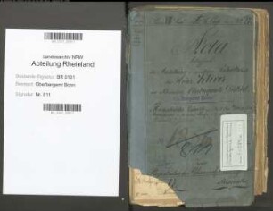Kliver, Heinrich geb. 1824; Markscheider; Personalakte