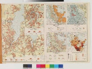 Karte von Schleswig-Holstein und drei Städten