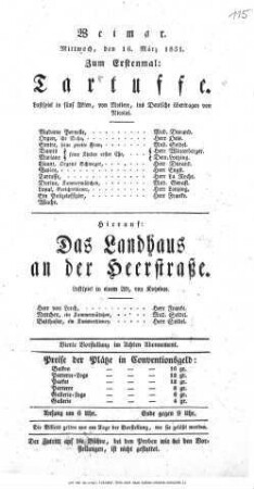 Das Landhaus an der Heerstraße