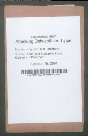 Erblasser: Pharr, Johannes; Erblasser: null: