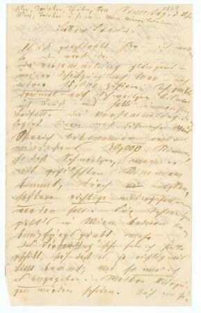 Korrespondenz von Wilhelm Liebknecht an August Bebel