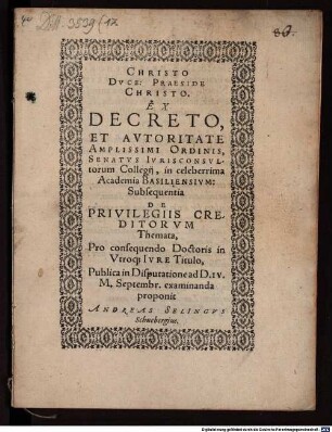 Themata de privilegiis creditorum