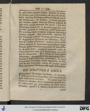 De Scriptura Sacra.