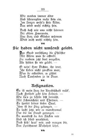 Sie haben nicht umsonst gelebt