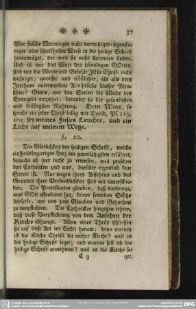 §. 20. Ihr Ansehen beruhet nicht auf dem Ansehen der Kirche