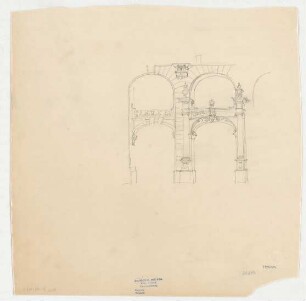 Thiersch, Friedrich von; München; Justizpalast - Treppenhaus (Teilansicht)