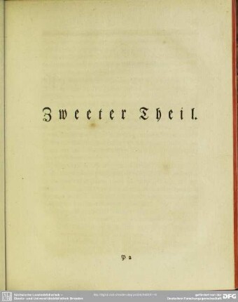 Zweeter Theil