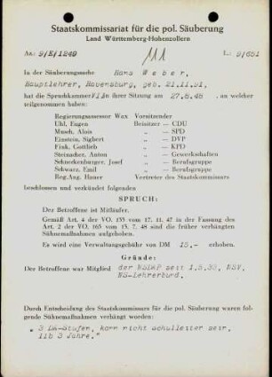 Weber, Hans