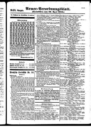 948. Ausgabe.Donnerstag, 20. April 1916