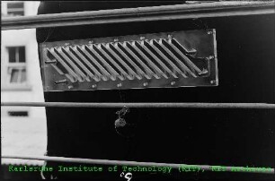 Bauteil eines Mischabsetzers (Mixer-Settler) des Instituts für Heiße Chemie (IHCh)