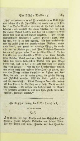 Heilighaltung des Gastrechtes