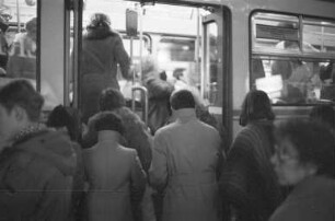 Städtische Straßenbahn der Verkehrsbetriebe Karlsruhe