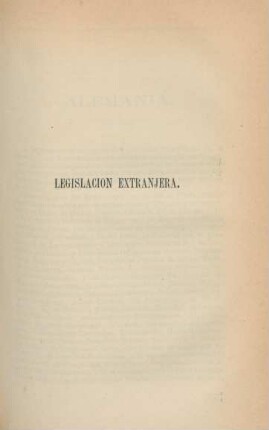 Legislacion extranjera