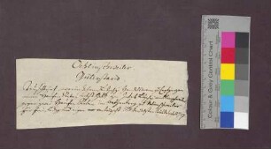 Jakob Litschgi zu Öhlinsweiler und Johann Litschgi von Krozingen tauschen Reben am Betzenberg.