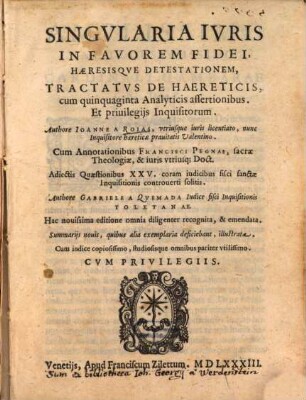 Singularia iuris in favorem fidei