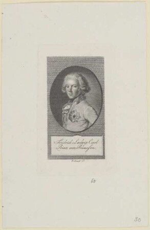 Bildnis des Fridrich Ludwig Carl, Prinz von Preußen