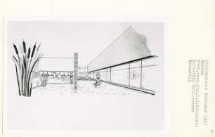 Museum (Diplomarbeit bei Willy Kreuer): Perspektivische Ansicht