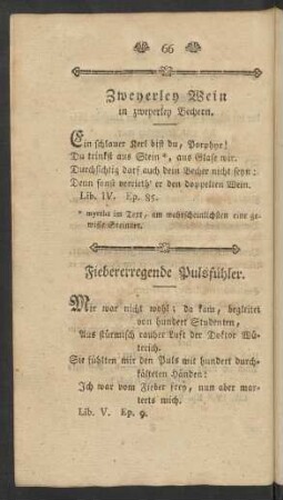 Zweyerley Wein in zweyerley Bechern