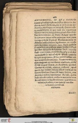 Antithesis, in qva conferuntur pseudoprophetæ [...]