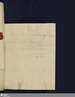 Nr. 7-8. Ammon, Christoph Friedrich von