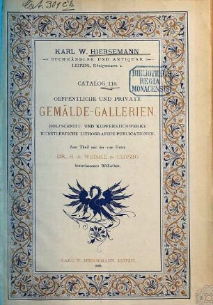 Katalog. 110. 1893