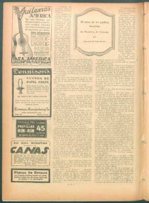 El alma de los pueblos humildes : La República de Coronda