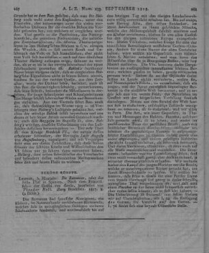 [Genlis, S. F. de]: Die Battuécas oder das stille Thal in Spanien. Bd. 1-2. Bearb. v. T. Hell [d.i. K. G. T. Winkler]. Leipzig: Hinrichs 1817