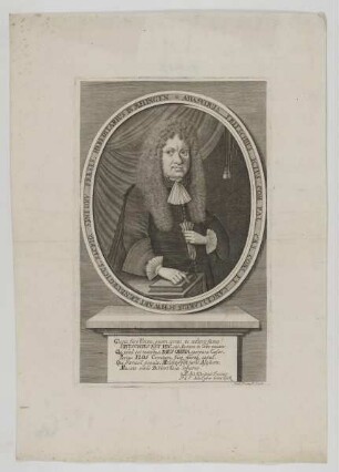 Bildnis des Ahasverus Fritschius