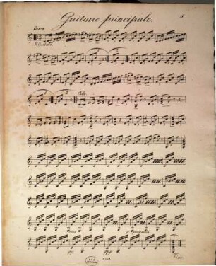 Pot-pourri en quintuor : pour guitarre principale, flûte ou premier violon, second violon, alto & violoncelle ; Oeuv. 156